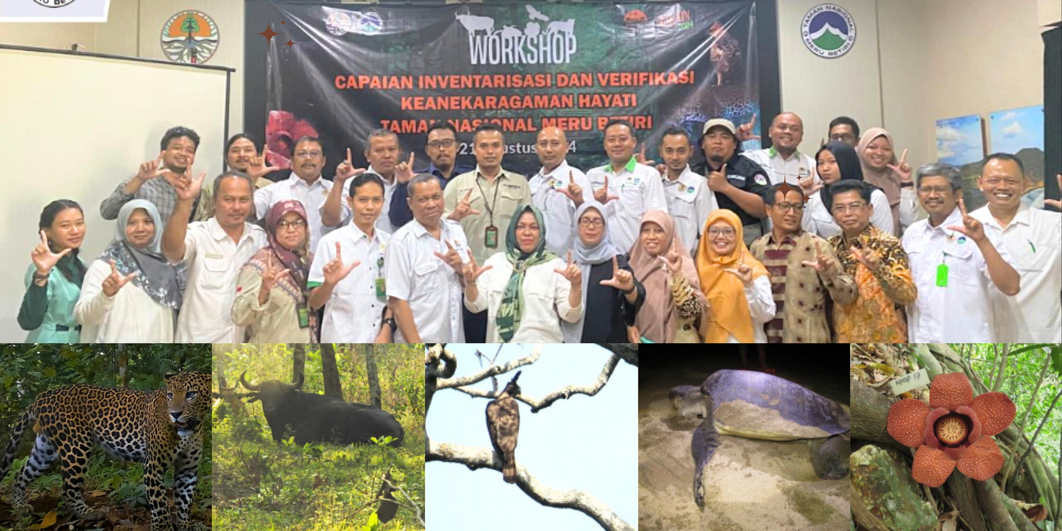 WORKSHOP CAPAIAN INVENTARISASI DAN VERIFIKASI KEANEKARAGAMAN HAYATI DI TAMAN NASIONAL MERU BETIRI